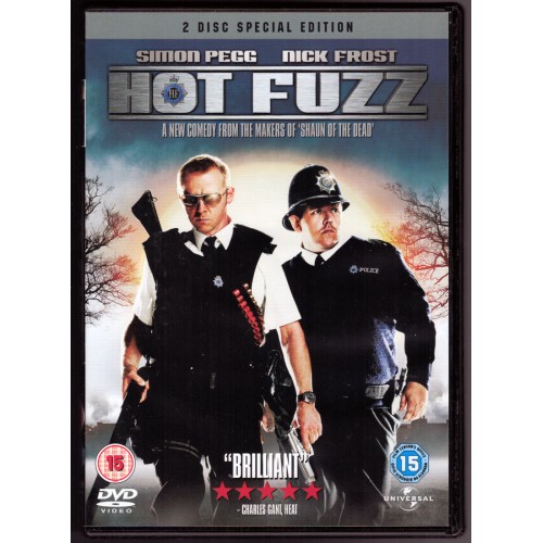 Hot Fuzz (DVD 2007) 2-Disc Set - Rating 15