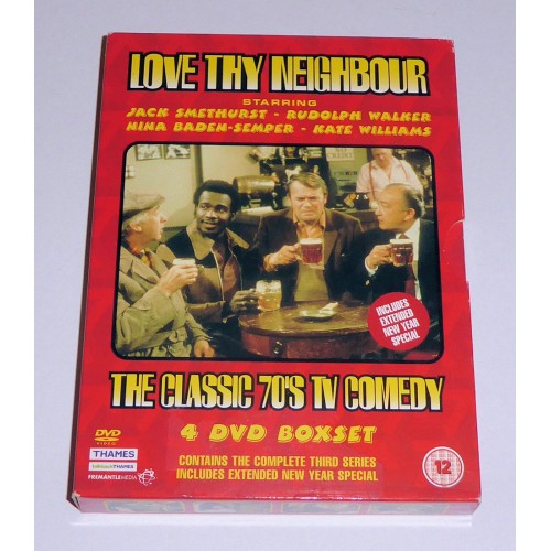 Love Thy Neighbour - The Complete Third Series (4 DVD 2005) Rating 12