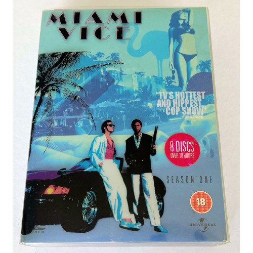 Miami Vice Season One (8 DVD 2005) Rating 18