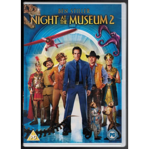Night At The Museum 2 - Escape From The Smithsonian (DVD 2009) Rating PG