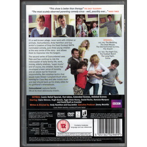 BBC Outnumbered - Series 2 (DVD 2009) Rating 12