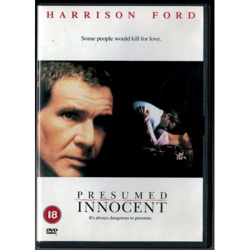 Presumed Innocent (DVD 1999) Rating 18