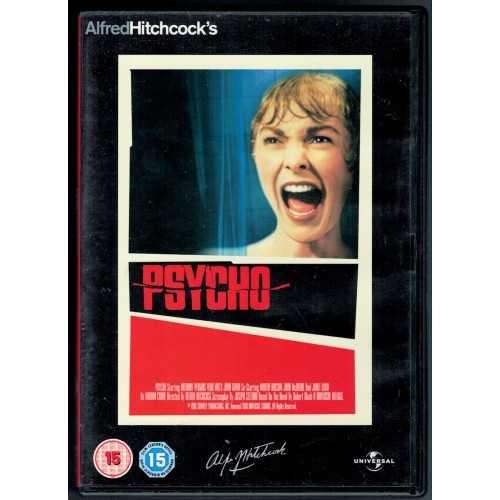 Alfred Hitchcock's Psycho (DVD 2006) Rating 15
