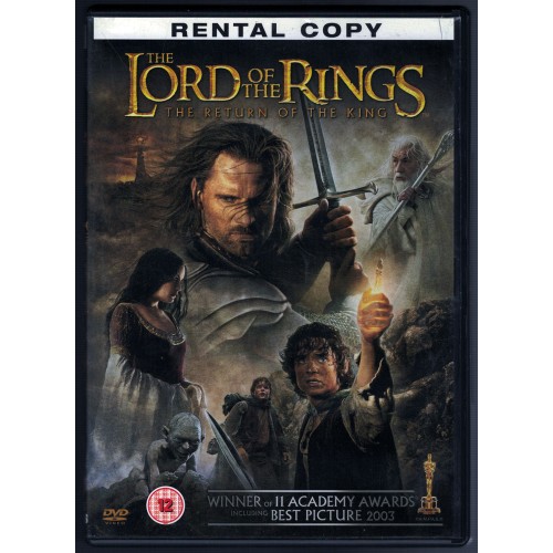 The Lord Of The Rings: The Return Of The King (2 DVD 2004) [Ex-Rental] Rating 12