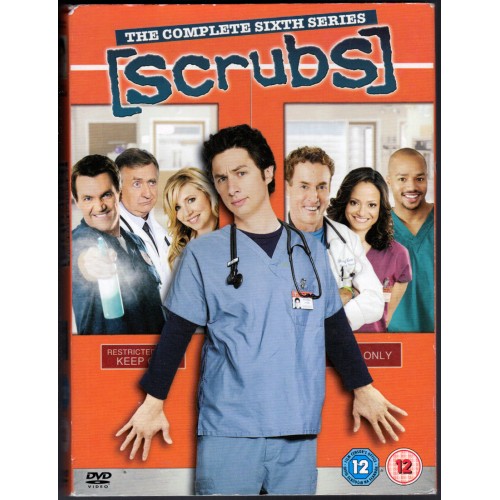 Scrubs - The Complete Sixth Series (4 DVD 2008) Rating 12