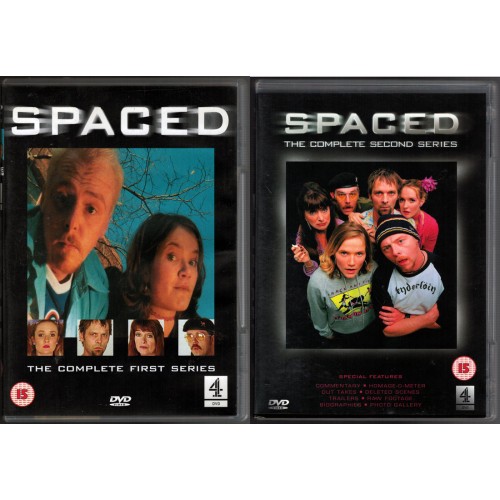 Spaced - The Complete Series 1 & 2 (DVD) Rating 15
