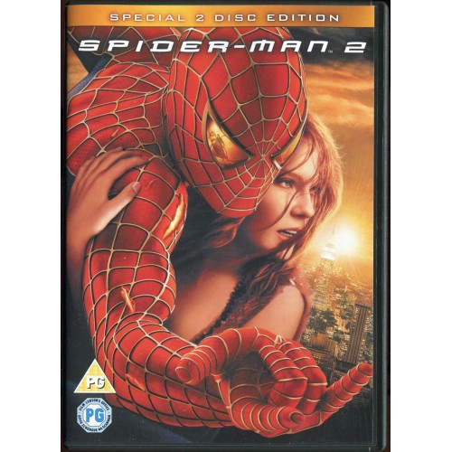 Spider-Man 2 (DVD 2004) Rating PG - 2 Disc Special Edition