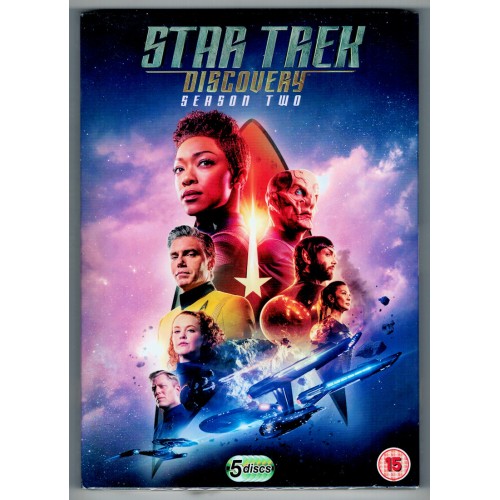 Star Trek Discovery: Season Two (5 DVDs 2019) Rating 15 - BRAND NEW