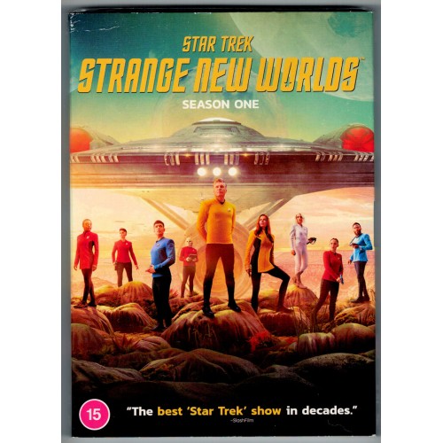 Star Trek Strange New Worlds: Season One (DVD 2023) Rating 15 - BRAND NEW