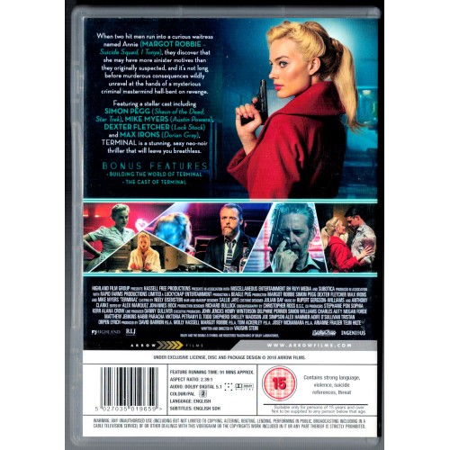 Terminal (DVD 2018) Rating 15