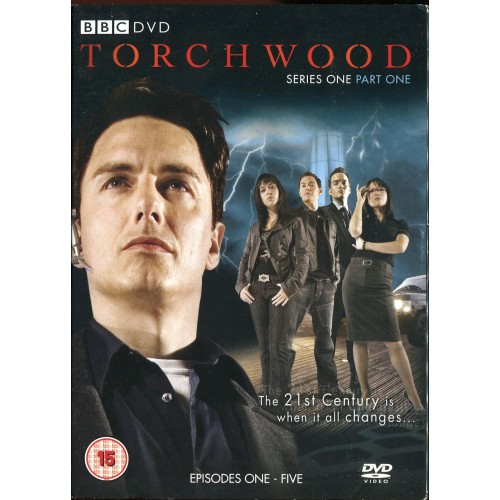 BBC Torchwood - Series 1 Part 1 (DVD 2006) Rating 15 - Episodes 1 - 5