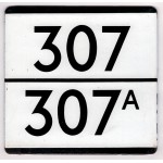 London Transport Country Area enamel bus stop spli...