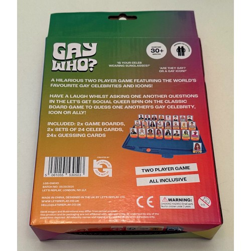 Gay Who? - BRAND NEW