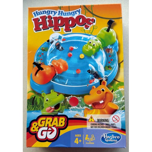 Grab & Go Hungry Hungry Hippos Travel Edition - BRAND NEW