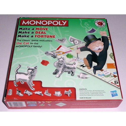 Classic Monopoly with Special 80th Anniversary Mr Monopoly Token  - BRAND NEW