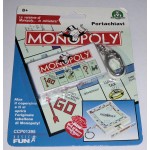 Monopoly Key Ring Game Vintage (French Language Pa...