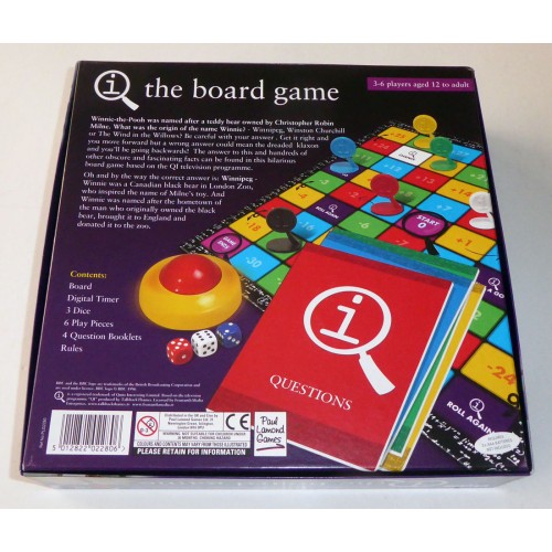 BBC QI The Board Game - BRAND NEW