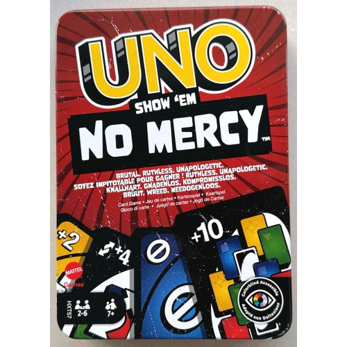 UNO Show 'em No Mercy (Tin) - BRAND NEW