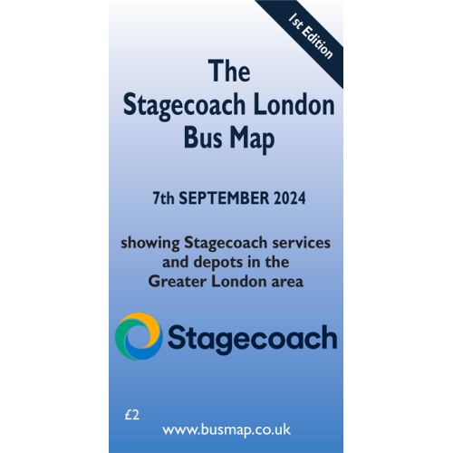 Stagecoach London Bus Map 2024 - Digital Download Version Stagecoach London Bus Map 2024 - Digital Download Version