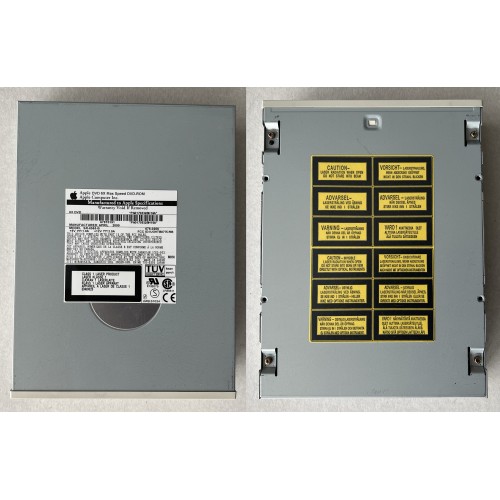 Apple DVD 6x Max Speed DVD-ROM Drive Model SR-8585-B FOR PARTS/NOT WORKING