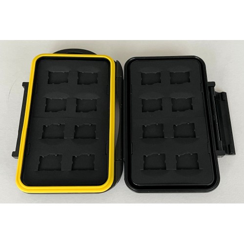 Set of 2 - Ares Foto® Memory Card Protective Card Case for 16x Micro SD Cards Set of 2 - Ares Foto® Memory Card Protective Card Case for 16x Micro SD Cards