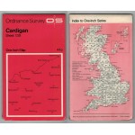 Ordnance Survey One-Inch Map No.139 Cardigan - Rev...
