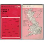 Ordnance Survey One-Inch Map No. 61 Falkirk & ...