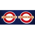 London Buses Self-Adhesive Vinyl Roundel 10½"...