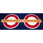 London Buses Self-Adhesive Vinyl Roundel 17" ...