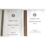 London Underground - Bakerloo line - Working Timet...