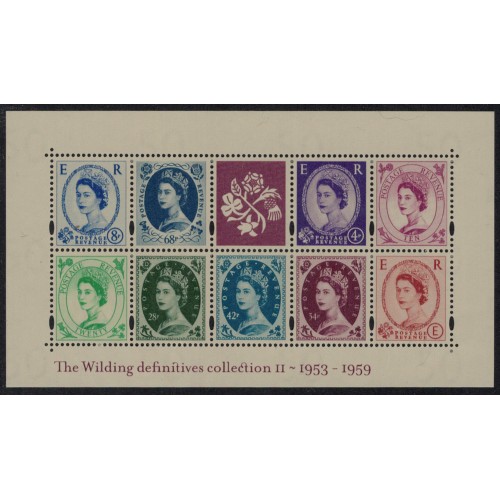 Wilding Definitive Collection Miniature Sheet 2