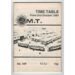 Jersey Motor Transport (JMT) Timetable Booklet - 2...