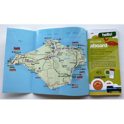 Southern Vectis Bus Timetable Booklet dated 26th May 2024